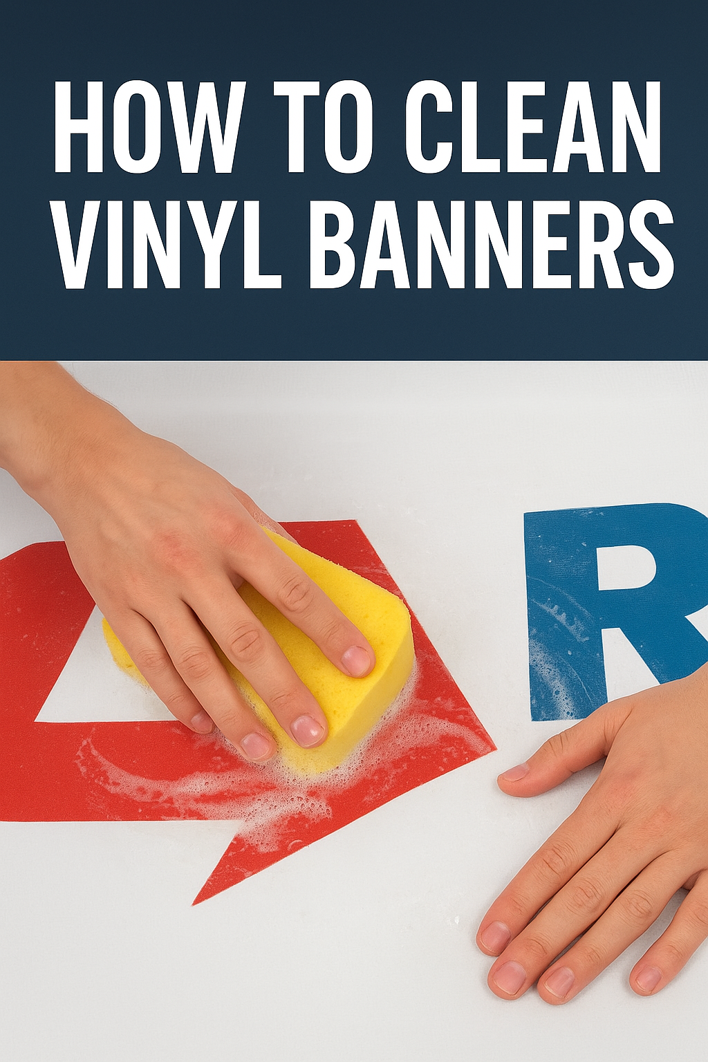 How to Clean Vinyl Banners